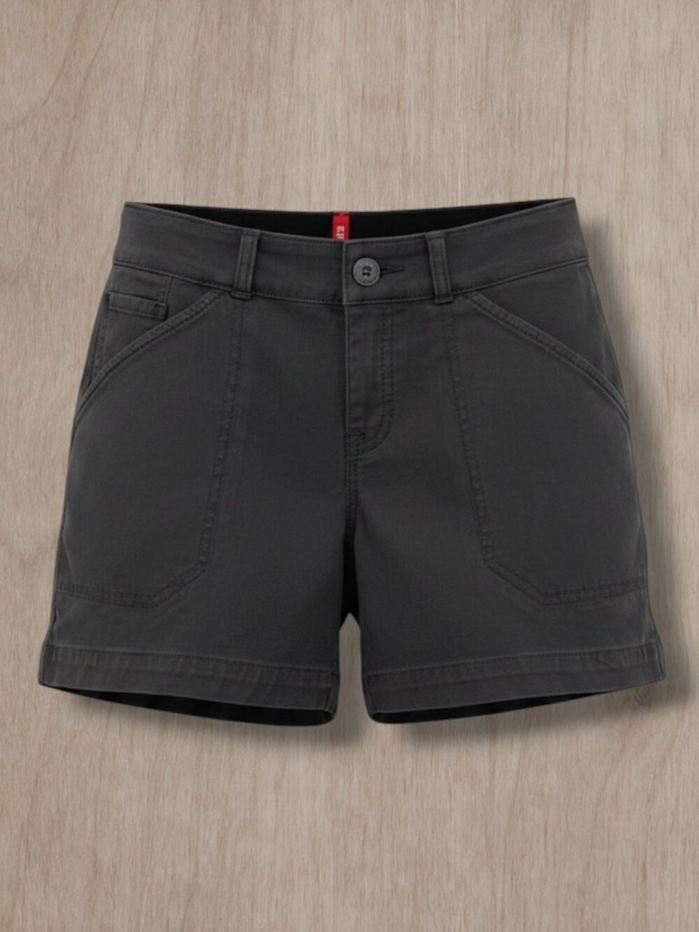 Spanx On-the-Go 5" Pull-On Shorts Navy Blue Small